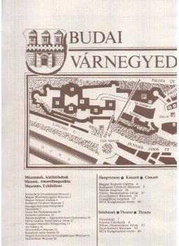  - Orientáló grafika 1986/10 - Budai Várnegyed,  1986 antikvár könyv