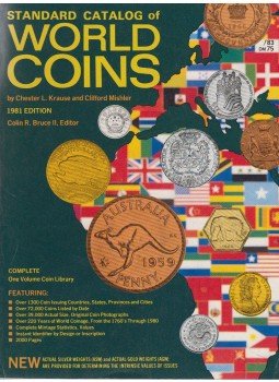 Chester L. Krause, Clifford Mishler - 1981 Standard Catalog of World Coins Chester L. Krause, Clifford Mishler - 1981 Standard Catalog of World Coins, Iola 1981 antikvár könyv