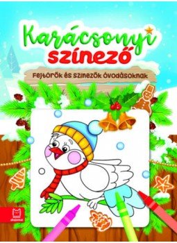 Anna Podgórska - Karácsonyi színező - Fejtörők és színezők óvodásoknak, null 2019 antikvár könyv