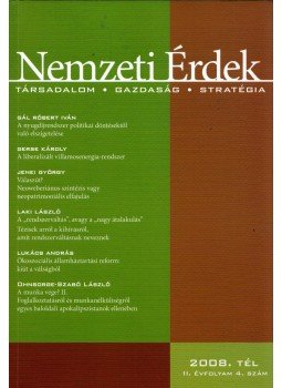 Gazsó Tibor - Nemzeti Érdek 2008. Tél, Budapest 2008 antikvár könyv