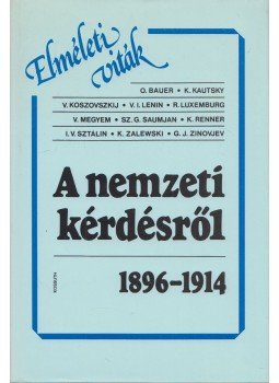 Máté István, Zalai Edvin - A nemzeti kérdésről, Budapest 1988 antikvár könyv
