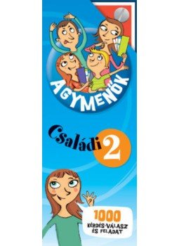  - Agymenők Családi kártyacsomag 2. - 1000 érdekes kérdés-válasz és  feladat, null 2019 antikvár könyv