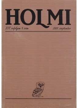 Réz Pál - HOLMI 2001. szeptember Réz Pál - HOLMI 2001. szeptember, Budapest 2001 antikvár könyv