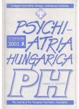  - Psychiatria Hungarica 2002/5, Budapest 2002 antikvár könyv