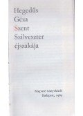 Hegedűs Géza - Szent Szilveszter éjszakája (dedikált)