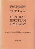 Gaszner Péter,Uriel Halbreich,Gustav Hoffmann - Psychiatry and the Law - Central European Psychiatry