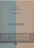 Alfred de Vigny - Laurette ou le cachet rouge / Laurette avagy a vörös pecsét