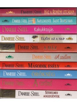 Danielle Steel - 10 db Danielle Steel regény Danielle Steel - 10 db Danielle Steel regény, 0 antikvár könyv