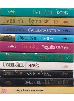 Danielle Steel - 10 db Danielle Steel regény Danielle Steel - 10 db Danielle Steel regény, 0 antikvár könyv