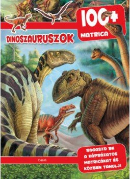  - Dinoszauruszok - 100 matrica, null 2019 antikvár könyv