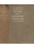 Gustave Lanson - Histoire de la littérature francaise