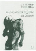 Gaal József - Szabad-ötletek jegyzéke két ülésben