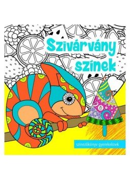  - Szivárvány színek - Színezőkönyv gyerekeknek, null 2019 antikvár könyv