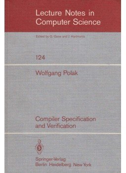 Wolfgang Polak - Compiler Specification and Verification,  1981 antikvár könyv