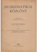 Huszár Lajos - Numizmatikai közlöny LXVI-LXVII.