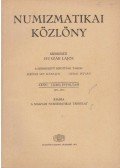 Huszár Lajos - Numizmatikai közlöny LXXII-LXXIII.