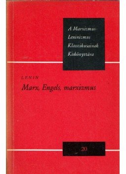 Lenin - Marx, Engels, marxizmus, Budapest 1977 antikvár könyv