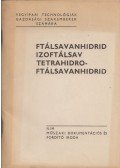 Bognár József - Ftálsavanhidrid, izoftálsav, tetrahidroftálsavanhidrid