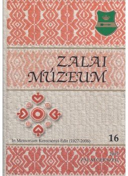 Frankovics Tibor - Zalai Múzeum 16, Zalaegerszeg 0 antikvár könyv