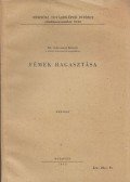 Dr. Schwaner Károly - Fémek ragasztása