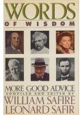 William Safire - Words of Wisdom (dedikált)