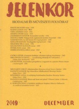  - Jelenkor - Irodalmiés művészeti folyóirat - 2019. december, null 2019 antikvár könyv