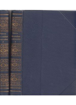 Charles Darwin - Az ember származása és a nemi kiválasztás I-II., Budapest 1923 antikvár könyv