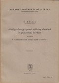 Holló János - Mezőgazdasági iparok néhány elméleti és gyakorlati kérdése I.