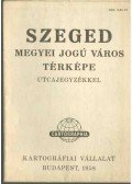  - Szeged megyei jogú város térképe