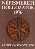 Dr. Kós Károly - Népismereti dolgozatok 1976 (dedikált)