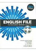 Christina Latham-Koenig,OXENDEN, CLIVE,Seligson, Paul,Jane Hudson - English File Pre-Intermediate Workbook (without key)
