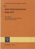 Vitályos László,Orosz László - Ady-bibliográfia 1896-1977