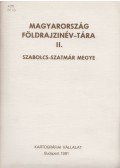 Földi Ervin (szerk) - Magyarország földrajzinév-tára II. - Szabolcs-Szatmár megye