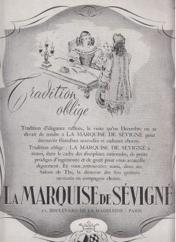  - La Marquise de Sévigné 7 decembre 1940, Paris 1940 antikvár könyv