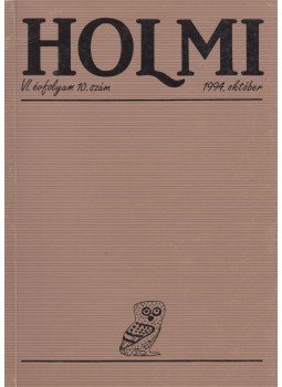Réz Pál - Holmi 1994. október Réz Pál - Holmi 1994. október, Budapest 1994 antikvár könyv