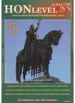 Pápai Szabó György - Honlevél 2007. augusztus Pápai Szabó György - Honlevél 2007. augusztus, Budapest 2007 antikvár könyv