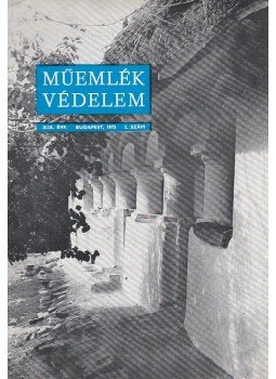  - Műemlékvédelem 1975. 2. szám, Budapest 1975 antikvár könyv