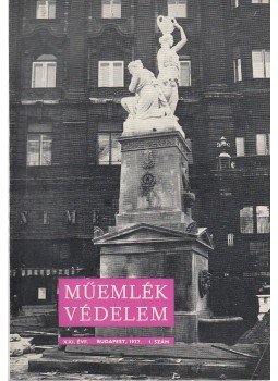 Gerő László - Műemlékvédelem XXI. évf. 1977. 1. szám, Budapest 1977 antikvár könyv