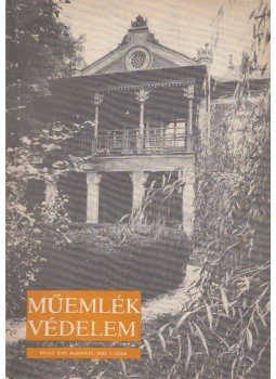 - Műemlékvédelem 1984. 1. szám - Műemlékvédelem 1984. 1. szám, Budapest 1984 antikvár könyv
