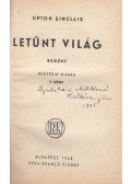 Upton Sinclair - Letűnt világ II.