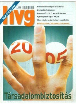  - HVG 2005/1 különszám - Társadalombiztosítás 2005,  2004 antikvár könyv
