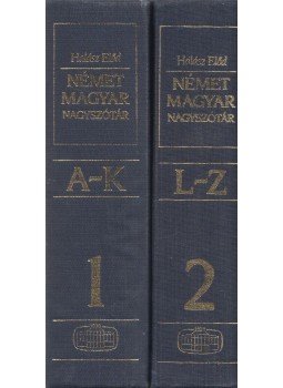 Halász Előd - Német-magyar nagyszótár I-II. Halász Előd - Német-magyar nagyszótár I-II., Budapest 1996 antikvár könyv