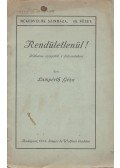 Lampérth Géza - Rendületlenül!