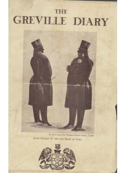 Wilson, Philip Whitewell (szerk.) - The Greville Diary I. kötet,  1927 antikvár könyv