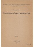 Katona Zoltán - Gyorsolvasási gyakorlatok