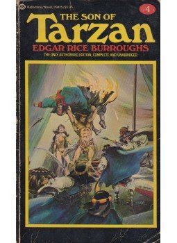 Edgar Rice Burroughs - The Son of Tarzan, New York 1980 antikvár könyv
