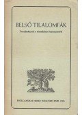 Karátson Endre,Neményi Ninon - Belső tilalomfák