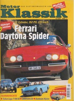 Bernd Ostmann - Motor Klassik 1997/5,  1997 antikvár könyv