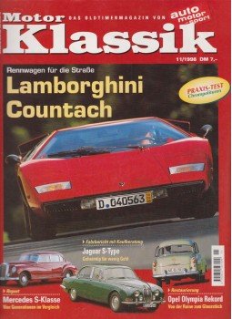 Bernd Ostmann - Motor Klassik 1998/11 Bernd Ostmann - Motor Klassik 1998/11, Stuttgart 1998 antikvár könyv