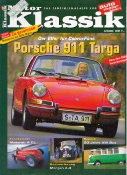 Bernd Ostmann - Motor Klassik 2000/4 Bernd Ostmann - Motor Klassik 2000/4, Stuttgart 2000 antikvár könyv